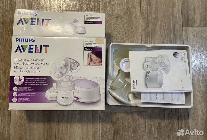 Молокоотсос avent