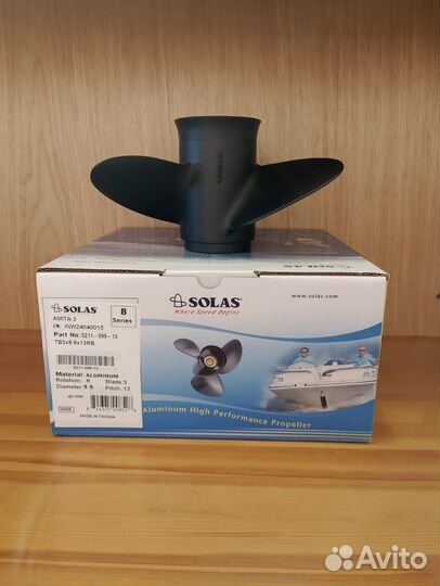 Винт гребной Solas Tohatsu 25-30 5211-099-13