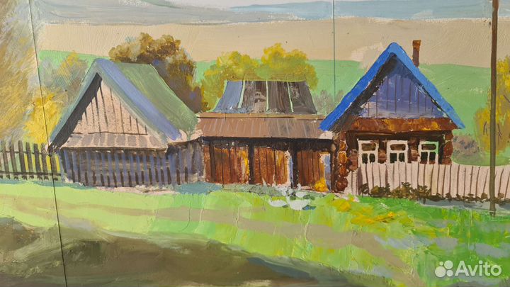 Картина 189х124 антиквариат