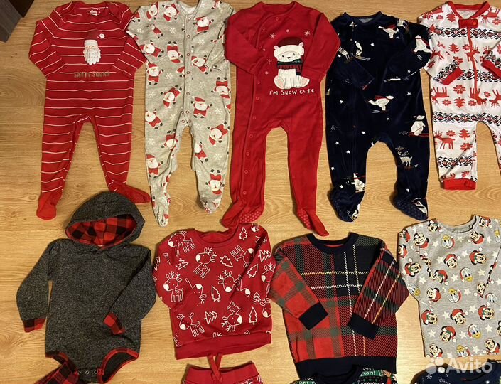 Новогодние вещи 0-1 года, р.80-86