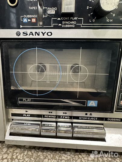 Магнитофон sanyo M-W2K