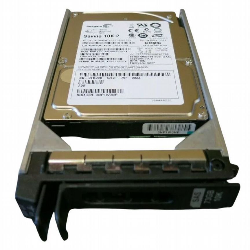 [TK238] Жесткий Диск Dell 73gb Sas 2,5" Hdd Tk238