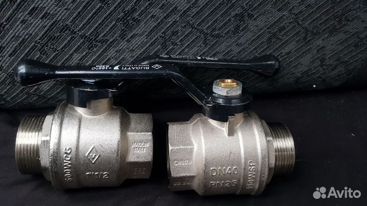 Кран шаровый ду40 в/н Бугатти oregon 305