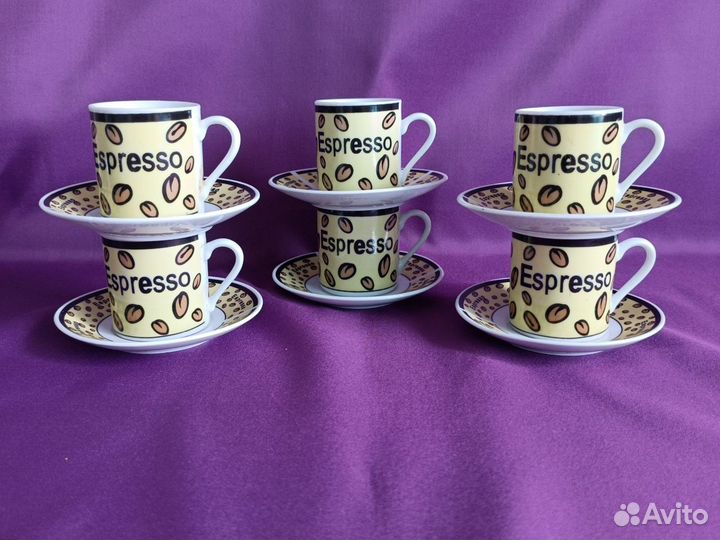 Сервиз для кофе Espresso кофейные пары