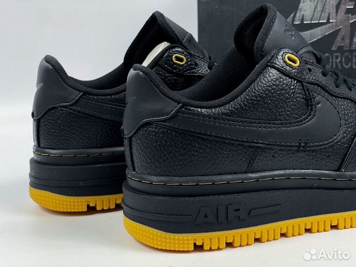 Кроссовки Nike Air Force 1 Low Luxe Black Gum