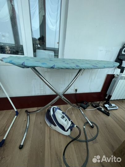 Парогенератор tefal pro express GV8431 и доска