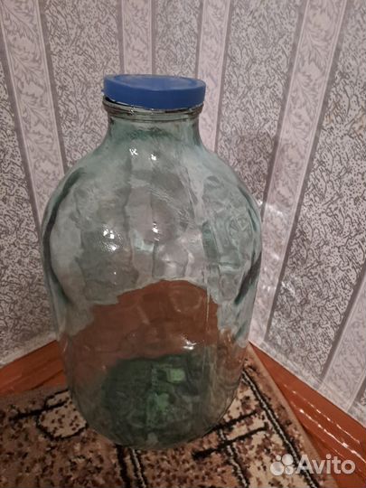 Бутыли стеклянные