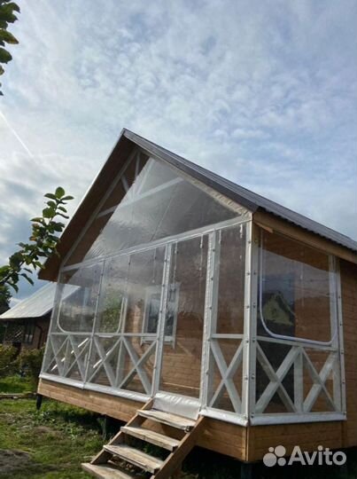 Мягкие окна для беседок / бесплатный замер