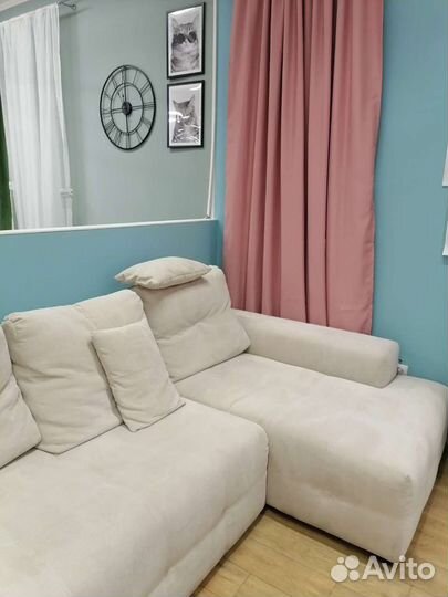 Розовые шторы гардины Сатин