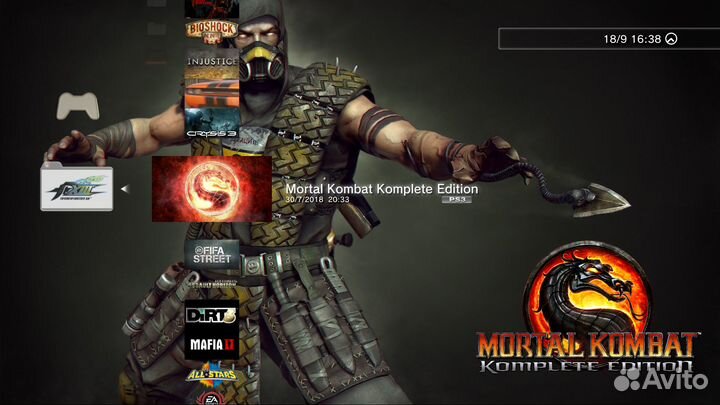 PlayStation 3 500гб + 60 игр + 2 геймпада