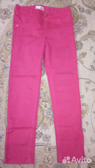 Леггинсы,теплые штаны и джинсы 110,116,122 за всё