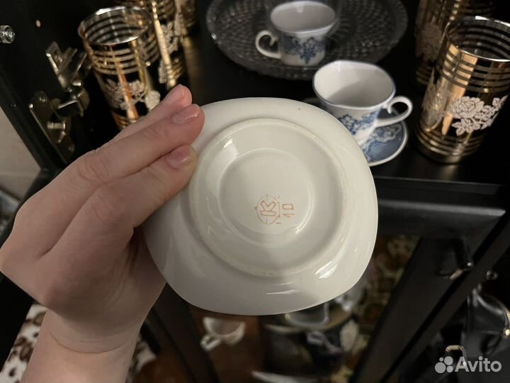 Кофейные пары фарфор СССР