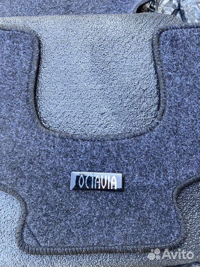 Комплект ковриков skoda octavia A7