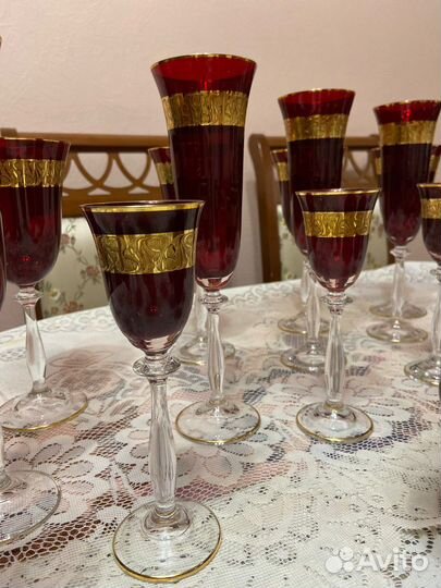 Хрустальные фужеры