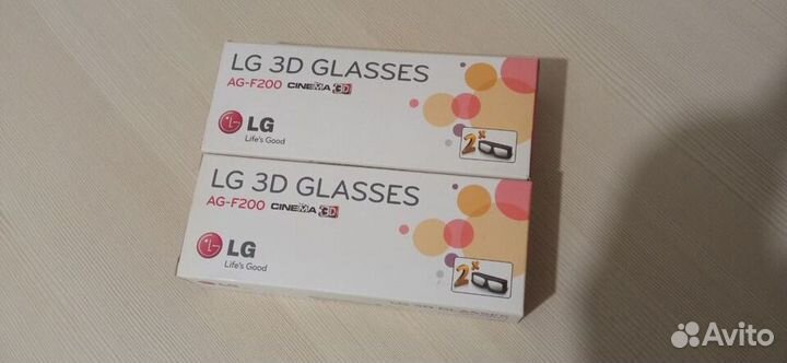 3D очки для телевизоров LG. AG-F200