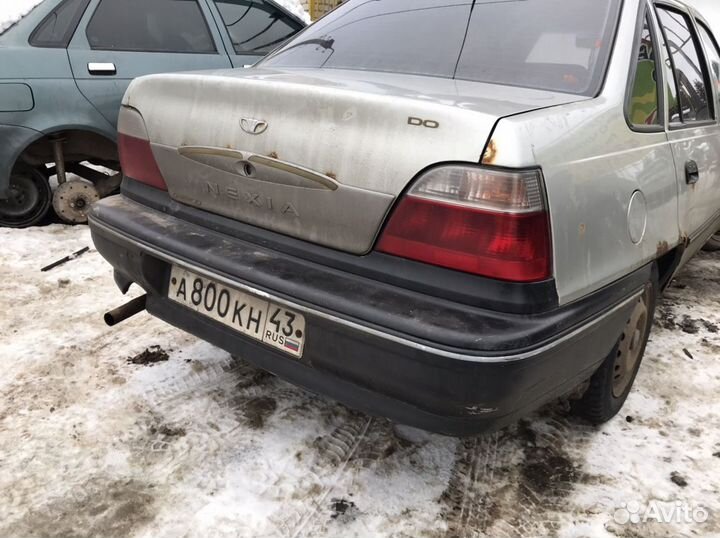 Дэу Нексия бампер задний в сборе