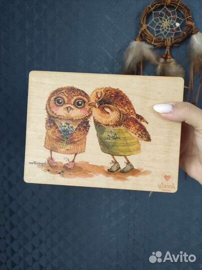 Деревянная шкатулка