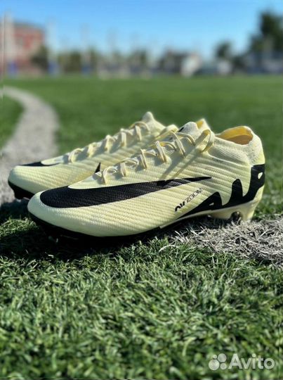 Бутсы Nike Mercurial yellow