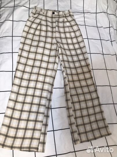 Клетчатые брюки