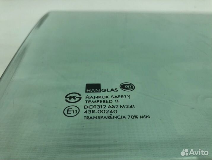 Стекло двери переднее правое Hyundai Starex A1