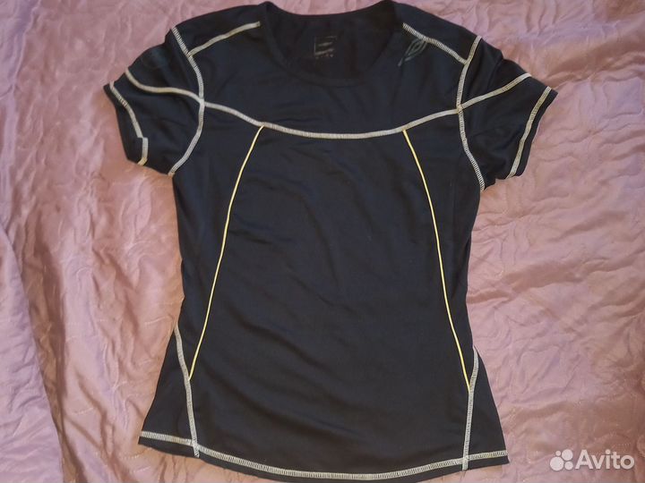 Футболка спортивная на фитнес размер 46-48