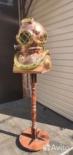 Водолазный шлем с подсветкой полноразмерный