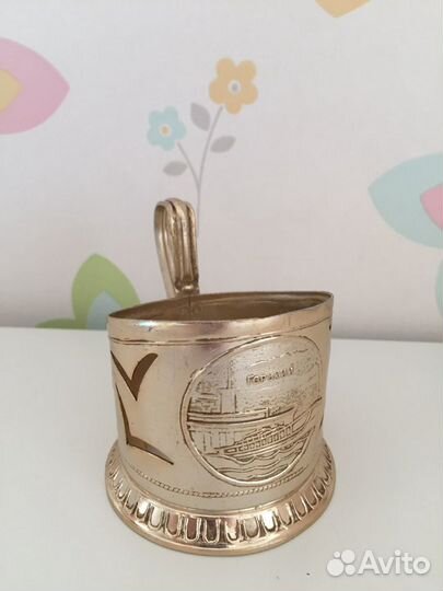 Подстаканник г.Горький судно Ракета кхл