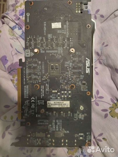 Видеокарта gtx 1060 3gb asus dual