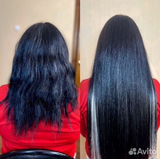 Наращивание био волос / биопротеиновые волосы