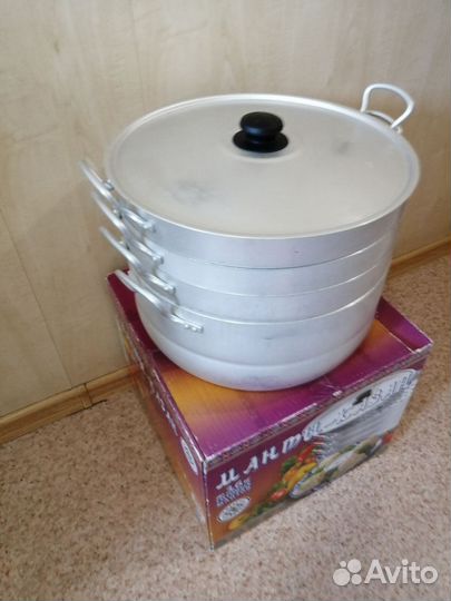 Мантоварка алюминиевая