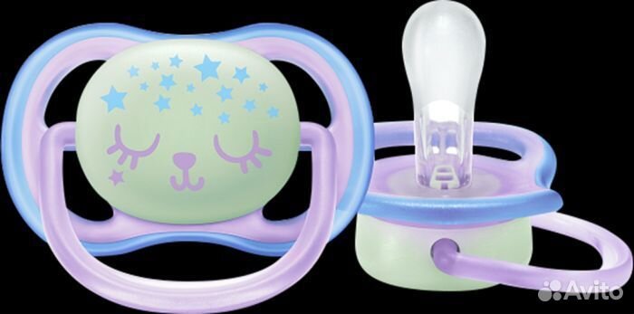 Пустышки avent новые 0-6