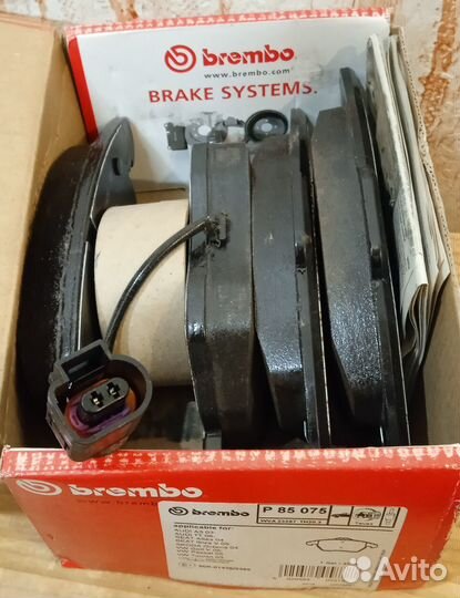 Колодки тормозные передние группы ваг