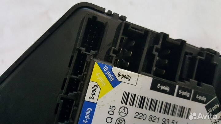 Блок двери сиденья передний левый w220 2208219351