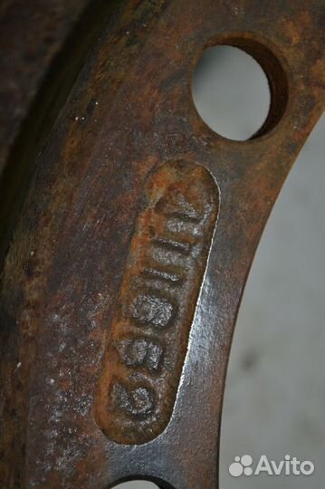 Тормозной барабан переднего моста, правый scania 3