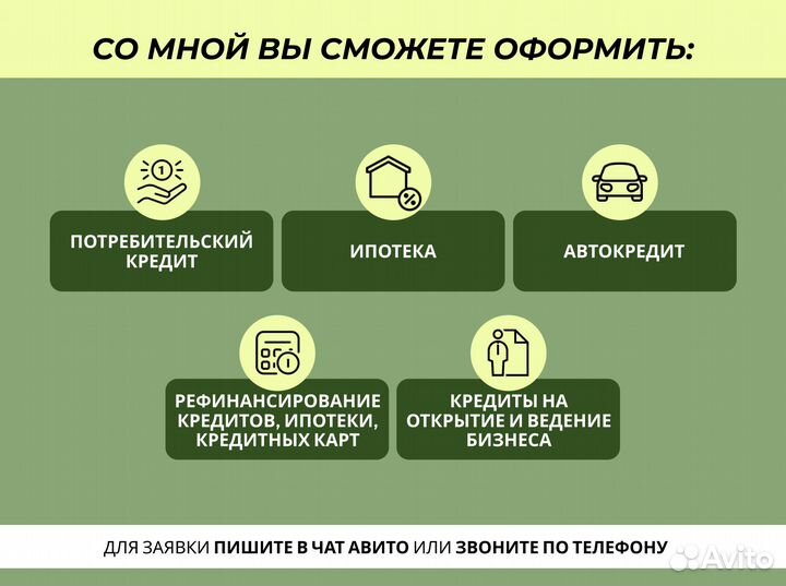 Помощь в получении кредита физ лицам без предоплат