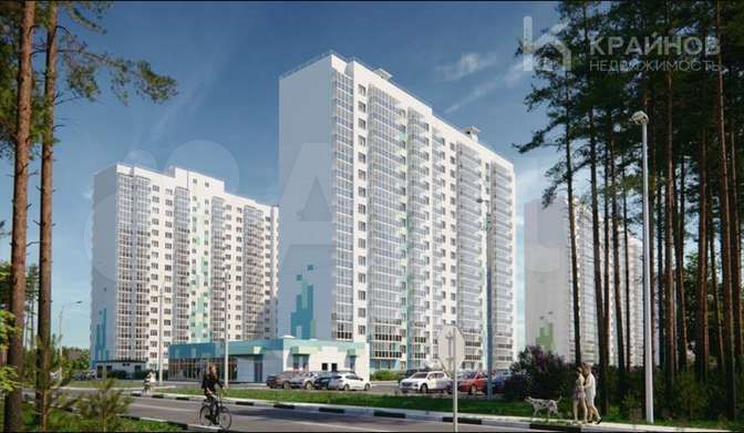 2-к. квартира, 56,6 м², 17/17 эт.