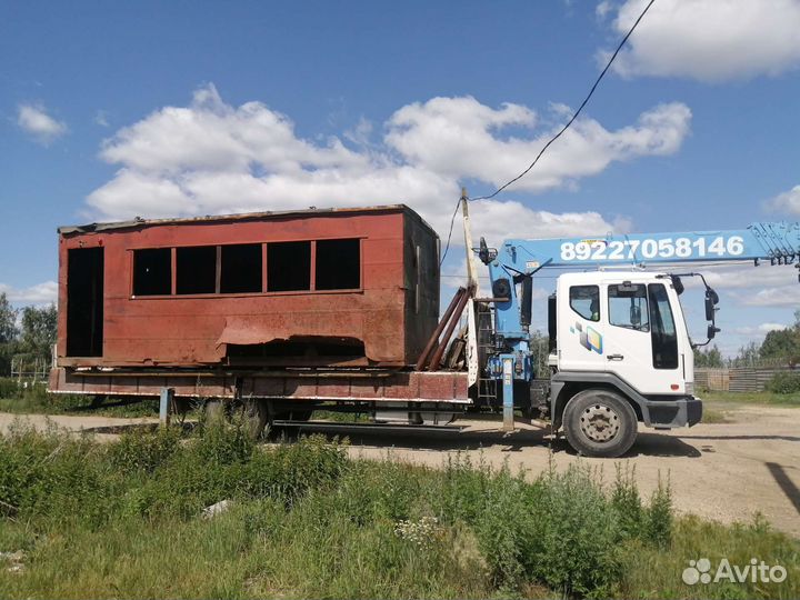 Услуги крана манипулятора воровайки