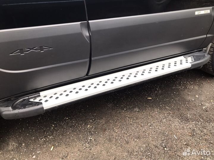 Декоративные пороги для Нива Шевроле