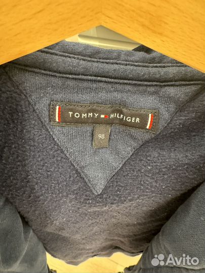 Кофта утепленная tommy hilfiger 98