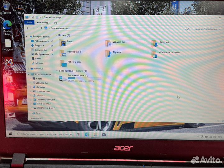 Мощный ноутбук Acer 6GB/SSD/AMD
