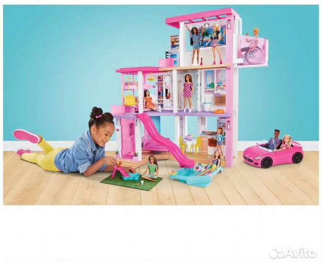 Большой Дом Мечты Barbie, музыкальный+свет