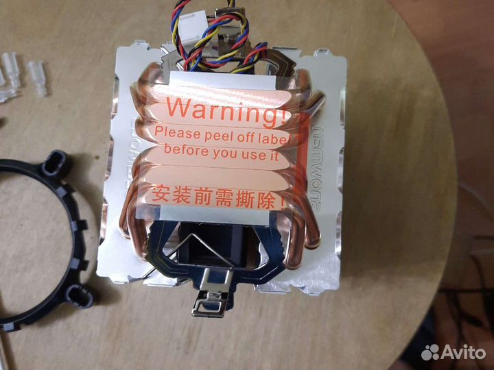 Кулер процеccорный Snowman m-x6 6 тепловых трубок