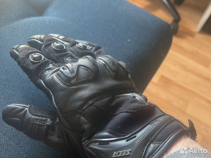 Мотоперчатки мужские