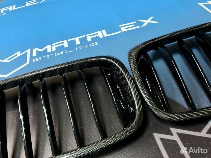 Решетка радиатора BMW G30 Sport дорест карбон