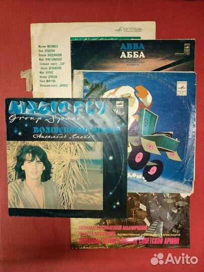 Комплект грампластинок СССР