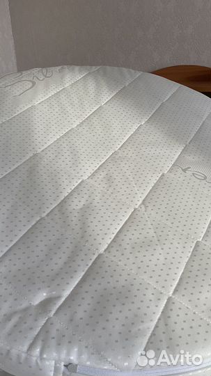 Матрас на десткую кроватку овальный круглый