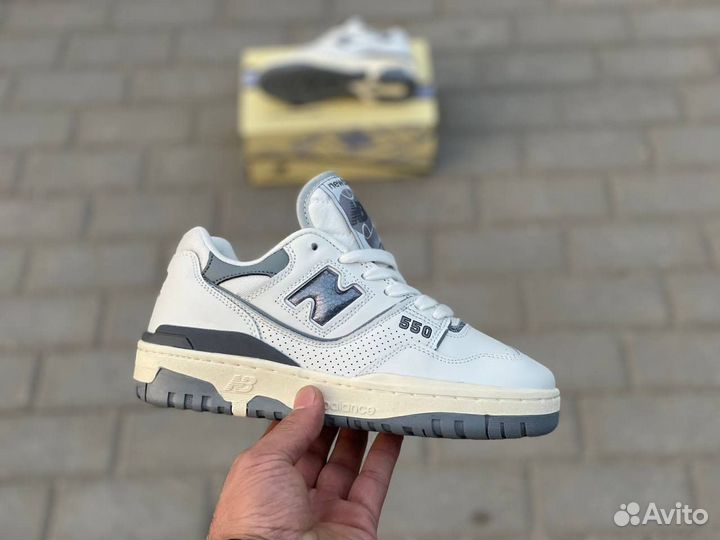 New balance 550 серые