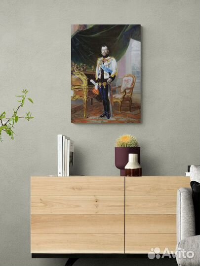 Картина Николай Второй царь - портрет