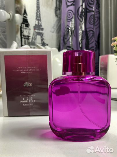 Духи Lacoste magnetic женские 90ml