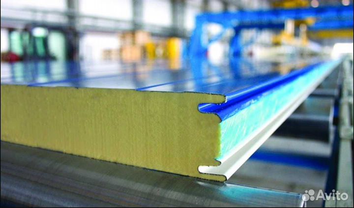 Сэндвич Панели ППУ для Холодильных Камер